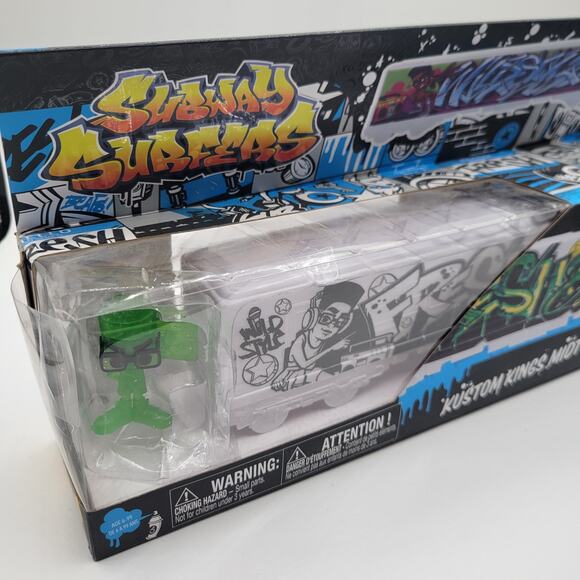 Subway Surfers Kustom Kings Midtown Beats Green Creative Art Design Kit Graffiti - Picture 5 of 6